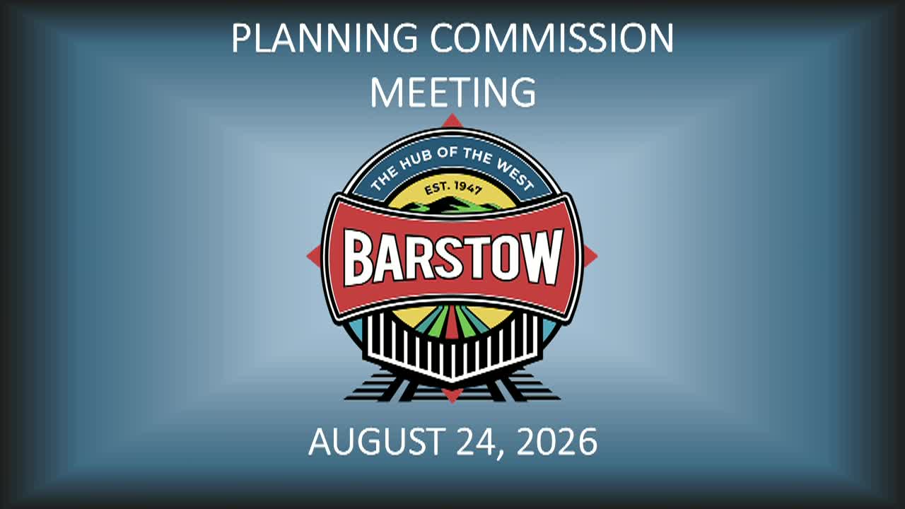 Thumbnail image for Planning Commission Meeting 8-24-26